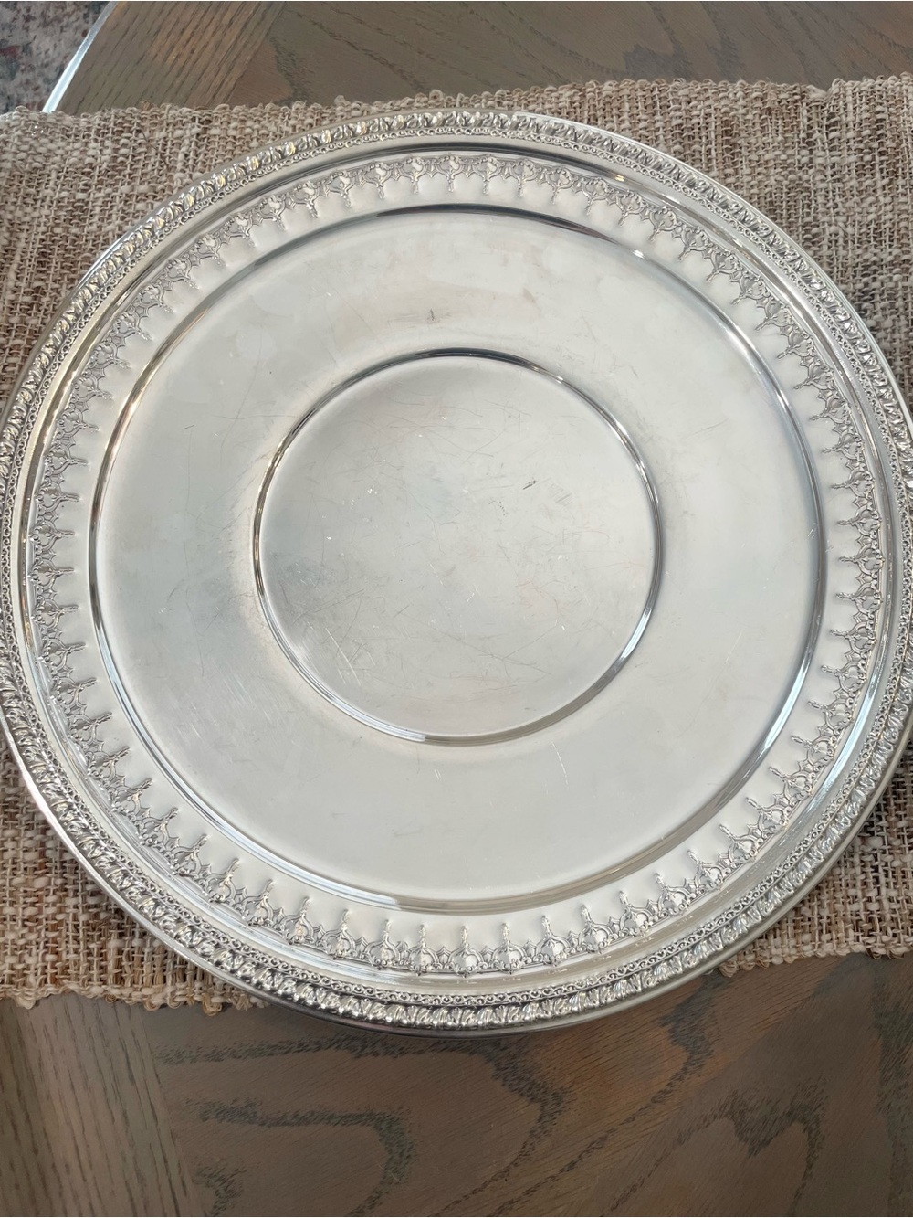 Reed & Barton Vintage Serving Tray